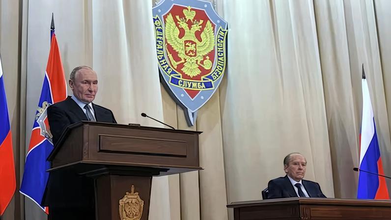 Vladímir Putin, este martes en Moscú.