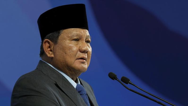Indonesia's President Prabowo Subianto attends the 56th annual World Economic Forum (WEF) meeting in Davos, Switzerland, January 22, 2026. REUTERS/Denis Balibouse