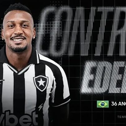 Botafogo anuncia contratação de Edenílson, do Grêmio, Inter e Atlético-MG