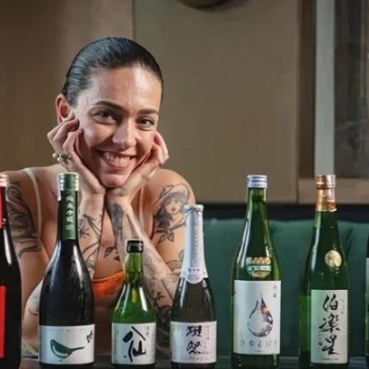 Sommelières bebem no Japão com Jade Mayworm, do Elena