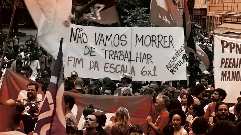 O fim da desumana escala 6x1 tornou-se uma bandeira bastante popular nos últimos anos – Imagem: Tânia Rêgo/Agência Brasil