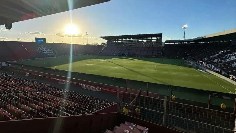 Estádio Ciudad de Lanús, palco da Recopa Sul-Americana entre Lanús e Flamengo (Foto: Lucas Bayer / Lance!)