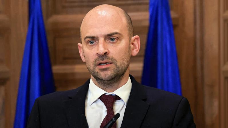 French Minister for Europe and Foreign Affairs Jean-Noel Barrot visits Beirut