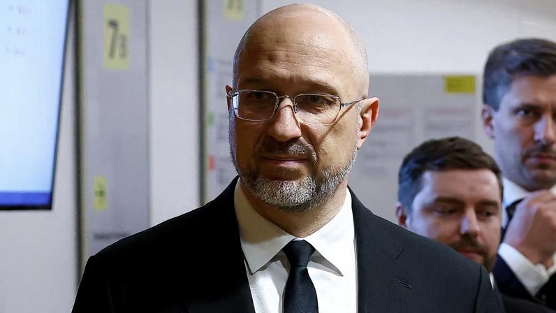 Ukrainian Defence Minister Denys Shmyhal stands on the day of a meeting under the European defence and foreign ministers format in Brussels, Belgium, December 1, 2025. REUTERS/Yves Herman