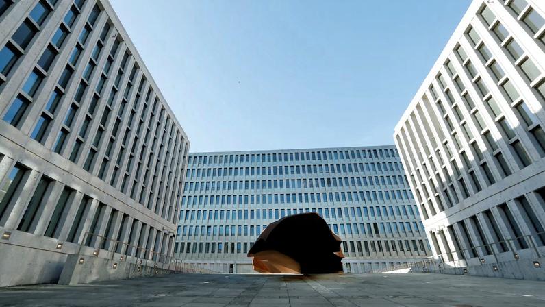 Exterior view of the BND building, host of the Federal Intelligence Service, BND, in Berlin, Germany, February 8, 2019. Michael Sohn/Pool via Reuters/File Photo