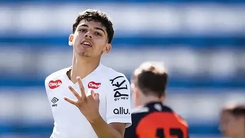 Felipe Rafael, promessa do Santos