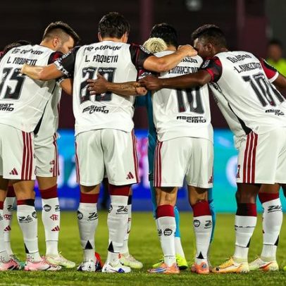 Flamengo altera time titular para enfrentar o Lanús pela Recopa