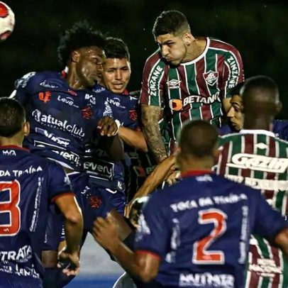 Como era o time do Fluminense na última derrota para o Bangu