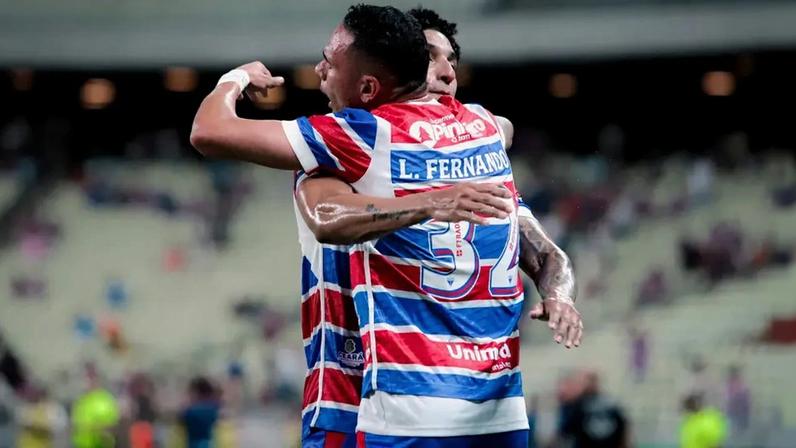 Partida entre Fortaleza e Maguary, pela Copa do Brasil (Foto: Mateus Lotif/Fortaleza EC)