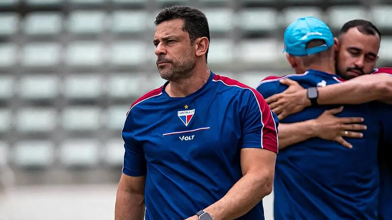 Fred, técnico do sub-17 do Fortaleza (Foto: Samuel Reis/Fortaleza EC)