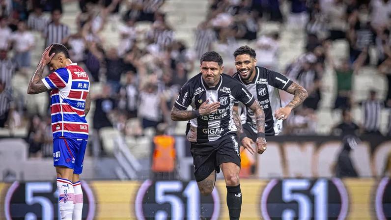 Partida entre Fortaleza e Ceará, pelo Brasileirão 2025 (Foto: Stephan Eilert/Ceará SC)