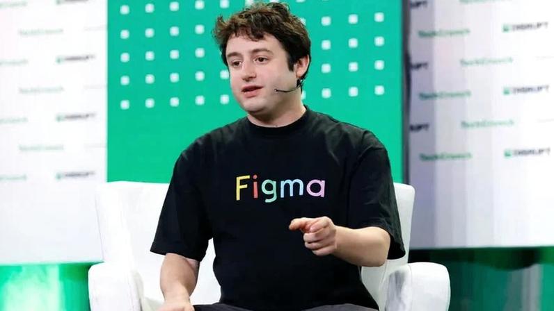 Dylan Field, cofundador e CEO da Figma; empresa surpreendeu o mercado com crescimento de 40% na receita no último trimestre. (Kimberly White/Getty Images)