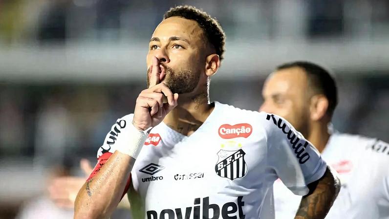 Neymar em Santos x Vasco