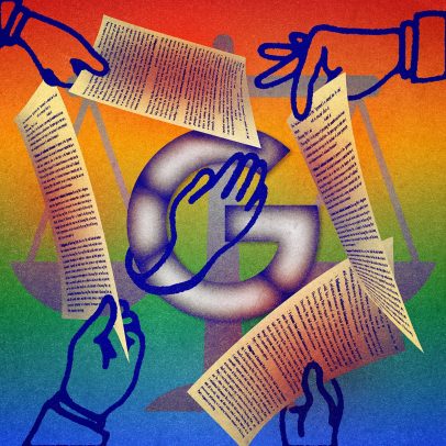 Como é a resposta do Google a uma intimação, segundo Epstein Files