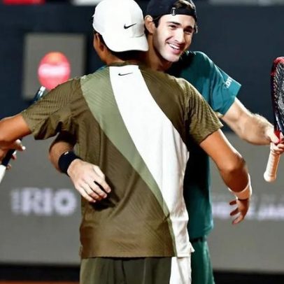 Lesão de Guto Miguel não impediu vitória de Heide no 1º dia do Rio Open