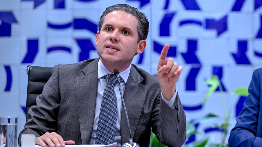 O presidente da Câmara dos Deputados, Hugo Motta (Republicanos-PB). (Foto: Douglas Gomes / CD Presidência)