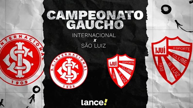 Inters e São Luiz se enfrentam pelo Gauchão 2026. Foto: Arte: Lance!