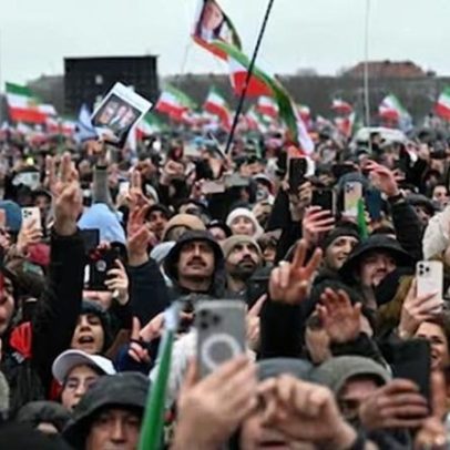 Mais de 200 mil pessoas marcham contra autoridades iranianas nos arredores do fórum de Munique