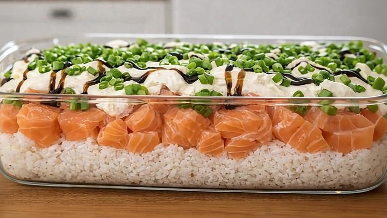 “Sushi” na travessa viraliza nas redes sociais; confira a receita