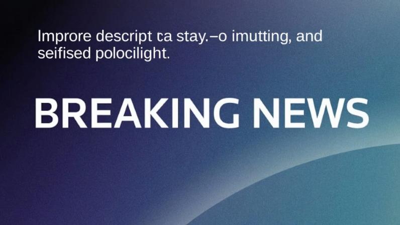 Reuters' template to be used in breaking news scenarios