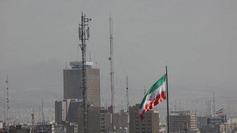 An Iranian flag flutters, as Israel and the U.S. launched strikes on Iran, in Tehran, Iran, February 28, 2026. Majid Asgaripour/WANA (West Asia News Agency) via REUTERS