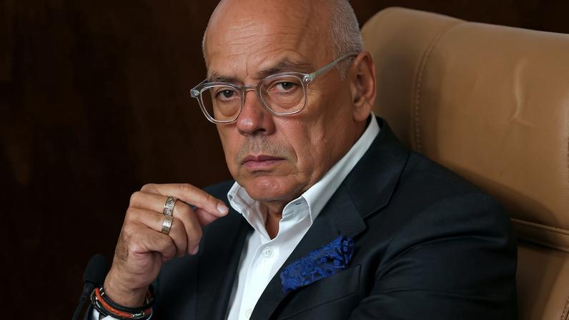 Venezuela's National Assembly President Jorge Rodriguez attends an ordinary session to discuss the Amnesty law at the National Assembly, in Caracas, Venezuela, February 5, 2026.