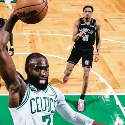 Jaylen Brown conduz ataque histórico do Celtics contra Nets