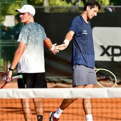 João Fonseca estreia no Rio Open em parceria com Marcelo Melo