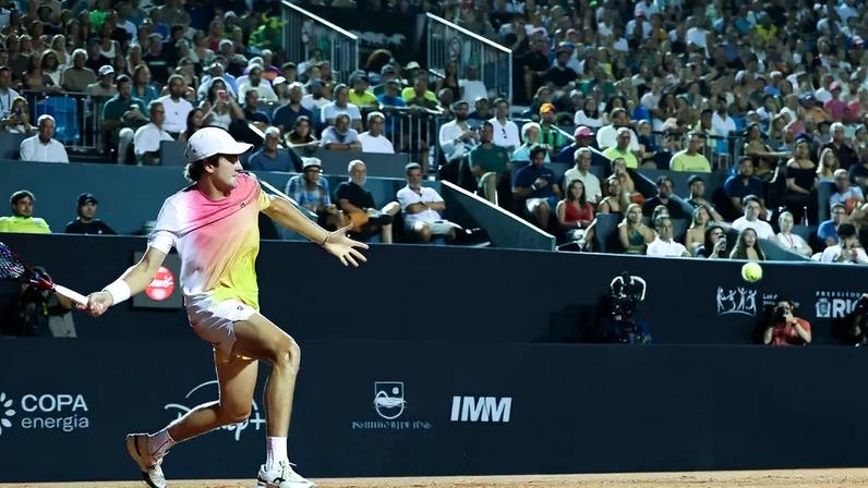 João Fonseca no Rio Open (Foto: Fotojump)