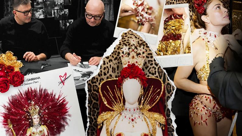 De Milão à Sapucaí: a estreia da Dolce & Gabbana na campeã Viradouro