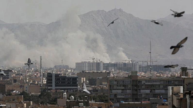 Smoke rises following an explosion, after Israel and the U.S. launched strikes on Iran, in Tehran, Iran, February 28, 2026. Majid Asgaripour/WANA (West Asia News Agency) via REUTERS