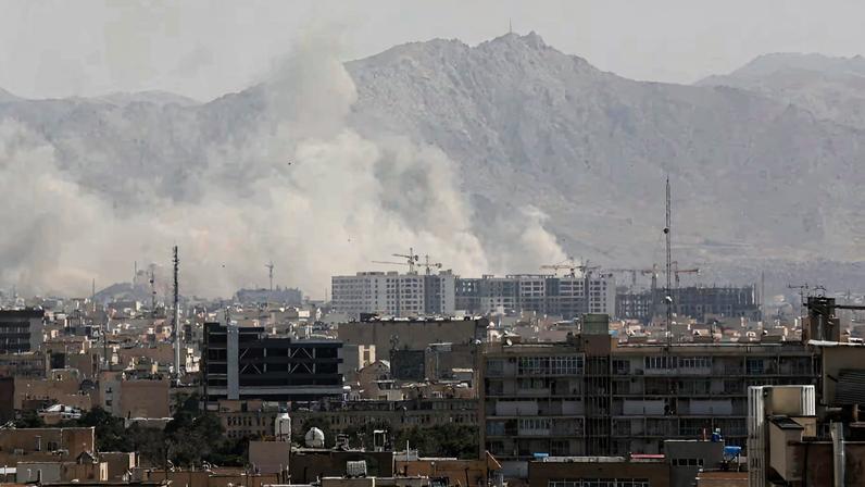 Smoke rises following an explosion, after Israel and the U.S. launched strikes on Iran, in Tehran, Iran, February 28, 2026. Majid Asgaripour/WANA (West Asia News Agency) via REUTERS