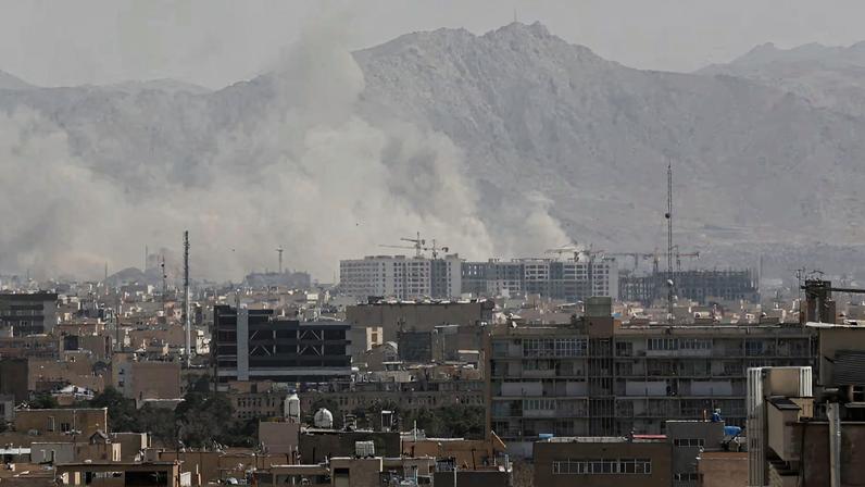 Smoke rises following an explosion, after Israel and the U.S. launched strikes on Iran, in Tehran, Iran, February 28, 2026. Majid Asgaripour/WANA (West Asia News Agency) via REUTERS