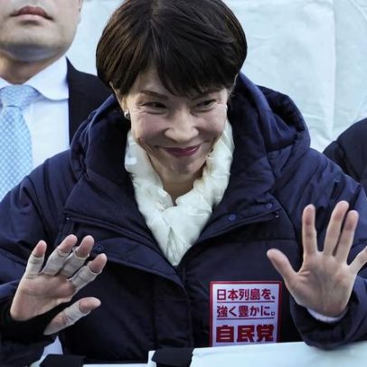 Takaichi lidera campanha no Japão com juventude ativa