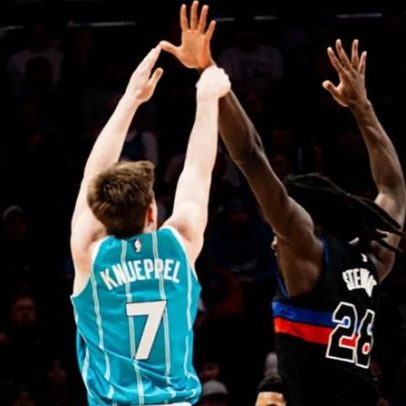 Pistons encerram sequência do Hornets após incidente entre equipes