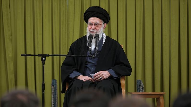 Iran's Supreme Leader Ayatollah Ali Khamenei speaks during a meeting in Tehran, Iran, February 1, 2026. Office of the Iranian Supreme Leader/WANA (West Asia News Agency)/Handout via REUTERS/File Photo