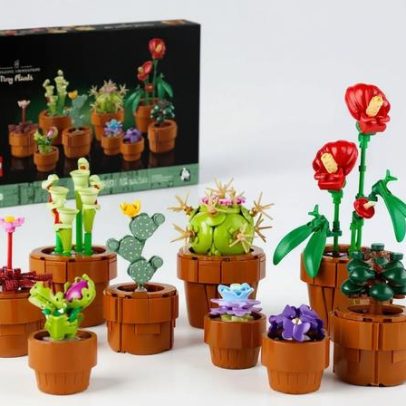 LEGO impulsiona Botanicals para o Dia dos Namorados; plantas em miniatura baixa