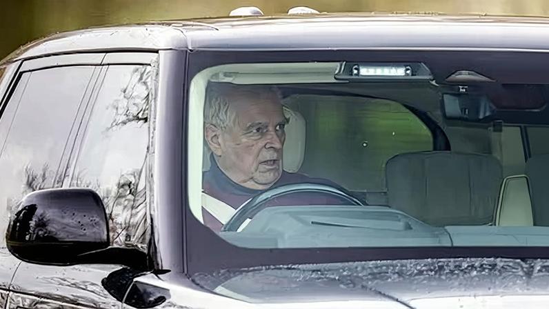 Andrew Mountbatten-Windsor en Windsor el pasado febrero.