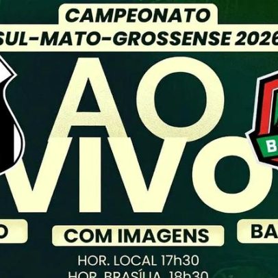 Lance!TV transmite Operário-MS x Bataguassu pela 9ª rodada do Sul-Mato-Grossense