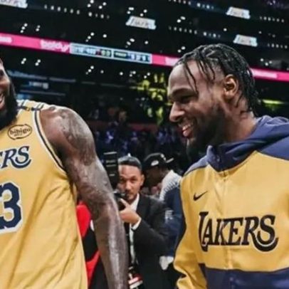 Bronny James contraria LeBron e projeta Lakers na NBA