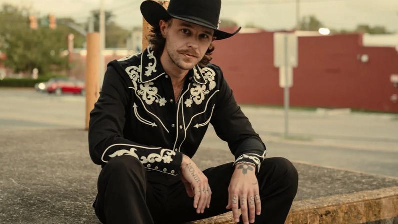 Tyler Halverson grew up showing cattle; he sings about the rodeo on his new album.