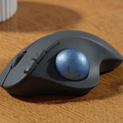 Mouse trackball sem fio ergonômico da Logitech atinge menor preço de Black Friday