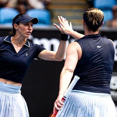 Stefani e Dabrowski vencem em Doha e avançam às quartas de final