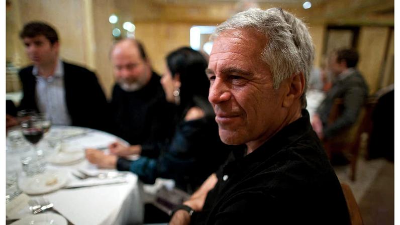 Late financier and convicted sex offender Jeffrey Epstein is seen in this image from the U.S. Justice Department’s file of Epstein, released by the House Oversight Committee Democrats