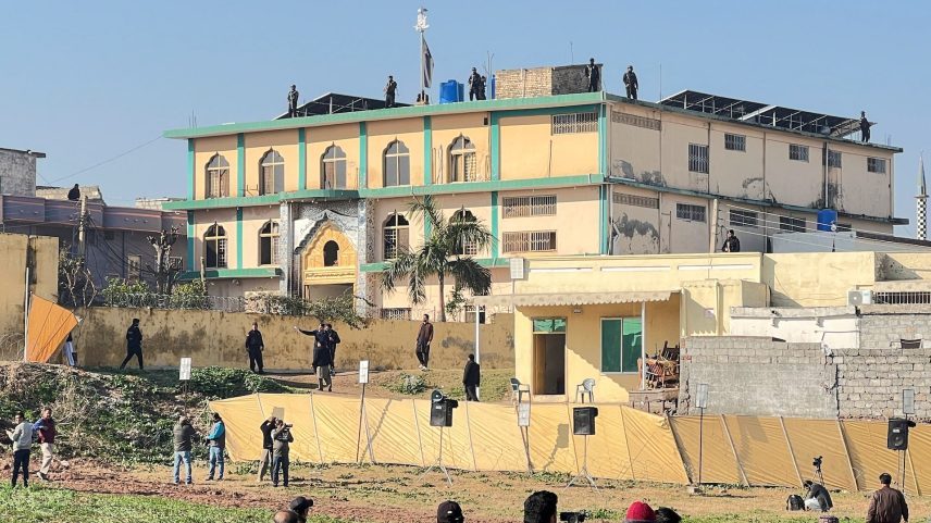Aftermath of deadly explosion at a Shi'ite Muslim mosque in Islamabad