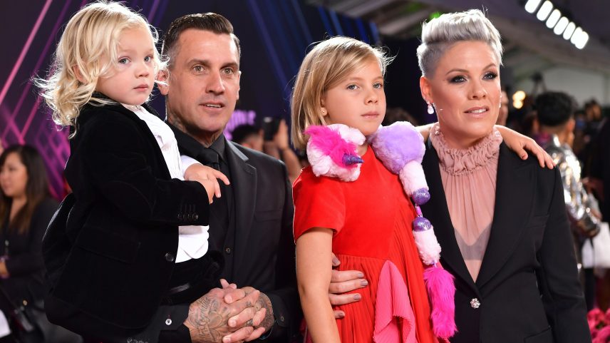 Pink shares two children with Carey Hart.