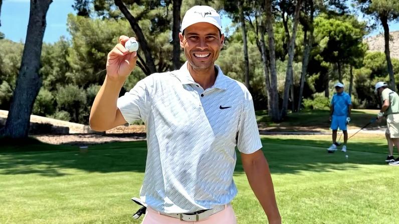 Nadal brinca que paixão pelo golfe causa problemas em casa