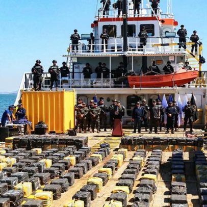 Narco-submarino com 4 toneladas de cocaína é apreendido pela Marinha do México