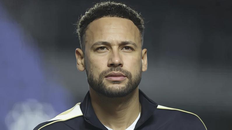 Neymar durante Santos x Vasco