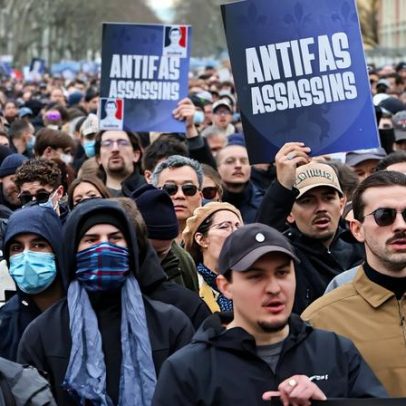 Mais de 3.000 participam de marcha pela morte de ultradireitista em Lyon